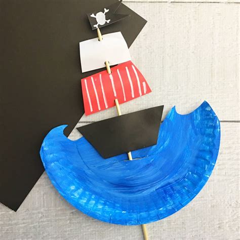 Pirate Ship Kids Craft The Relaxed Homeschool