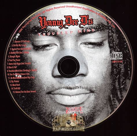 Young Dre D Troubled Mind Re Release Cd Rap Music Guide