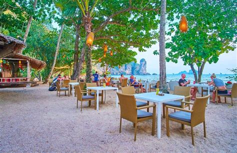 The Coastal Restaurant Ao Nang Krabi Thailand Editorial Stock Image