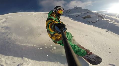 Gopro Powder Snowboard Youtube