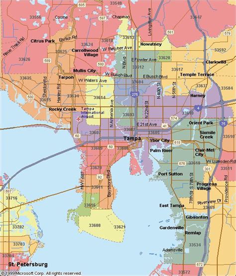Zip Code Map Tampa Bay Area Home To Be Tampa Bay Area Zip Code Map