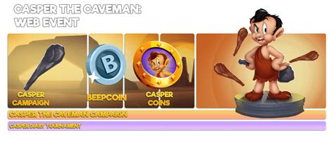 Event Overview Casper The Caveman Looney Tunes World Of Mayhem