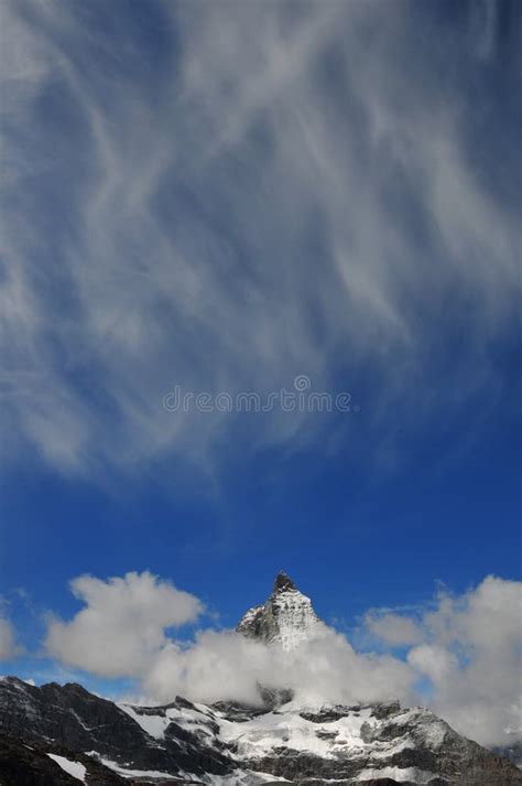 Matterhorn Stock Photo Image Of Cloud Cloudy Mountain 33917432