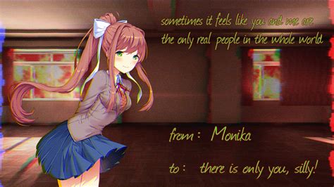To People Who Havent Set Up Their Monika Flair Today Rddlc