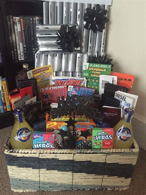 We did not find results for: Today I made a hamper for my brothers birthday with all of ...