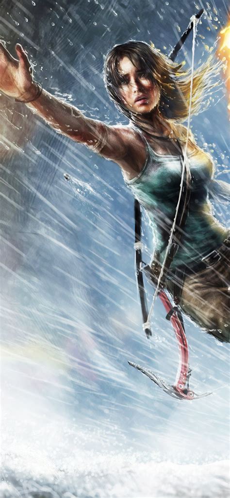 1125x2436 Lara Croft Tomb Raider Art 4k Iphone XS,Iphone 10,Iphone X HD ...