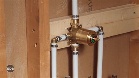 How To Install Copper To Pex Shower And Bath Plumbing Shower Plumbing