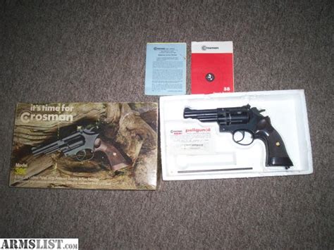 Armslist For Sale Vintage Crosman Pellet Revolver 22 Model 38c Co2 1973