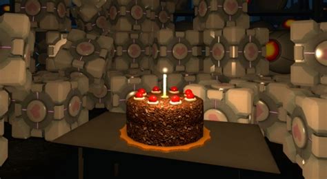 Make Your Own Officially Licensed Portal Cake No Lie