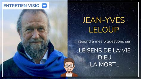 Check spelling or type a new query. #6 - Jean-Yves Leloup répond aux 5 questions sur la vie ...
