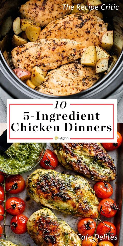 Just have tried the chicken garlic honey crockpot recipe. 10 (5-Ingredient) Chicken Dinners for the Week Ahead (With ...