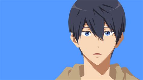 Haruka Nanase Free Vector V2 By Nisa Niisan On Deviantart