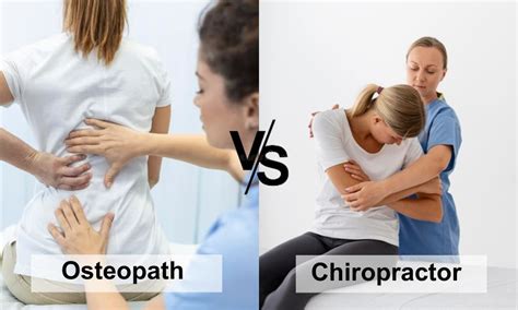 Understanding The Differences Between Osteopath Vs Chiropractor