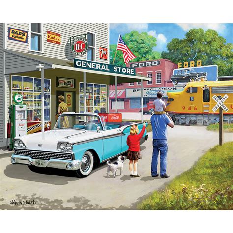 American Classic 1000 Piece Jigsaw Puzzle Bits And Pieces