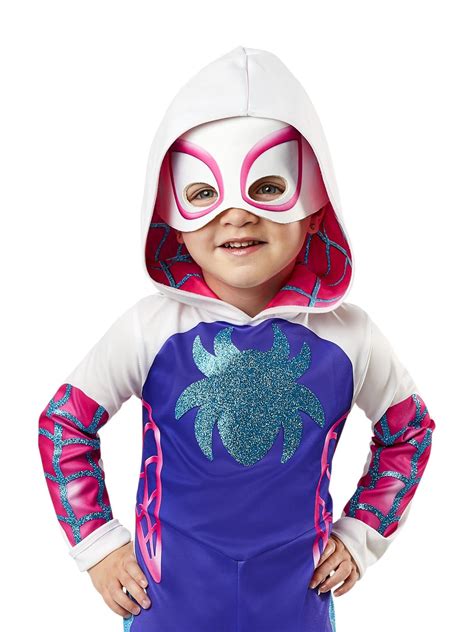 Ghost Spider Deluxe Costume For Toddlers Marvel Spidey And His Amazing