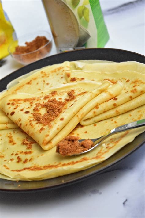 Crêpes au lait de soja