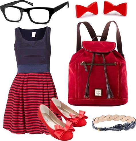 Cute Nerd Schoolgirl Outfit College Girl Outfits Nerd