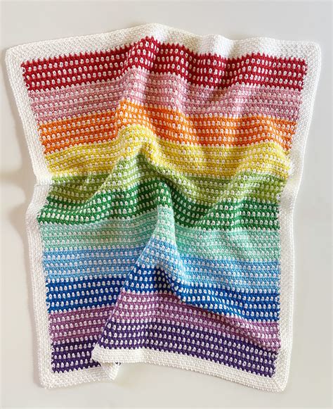 Handmade Crocheted Rainbow Blanket Myassignmentservices Com Au