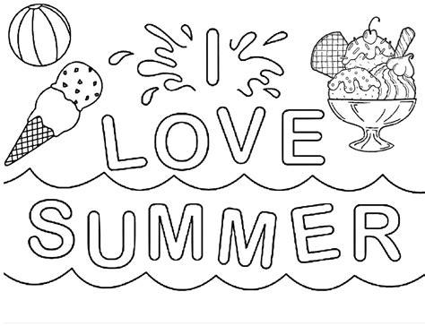 36 Summer And Beach Coloring Pages Printable Pdfs Print