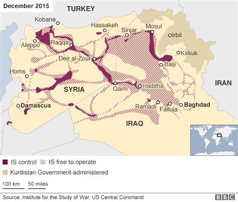 Islamic State Loses 40 Of Territory In Iraq Bbc News