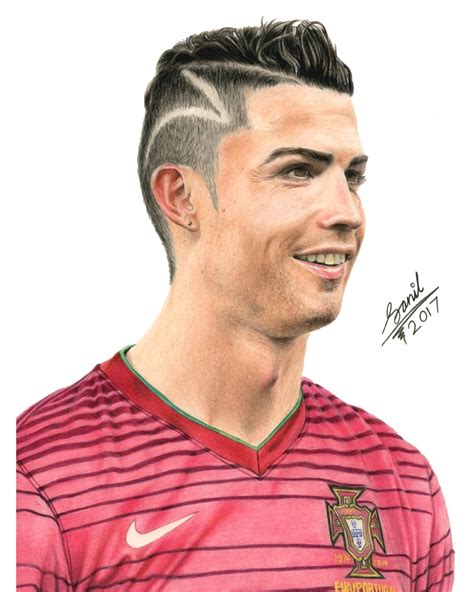 Cristiano Ronaldo Drawing At Explore Collection Of