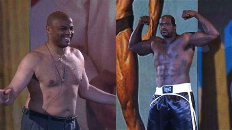 Shaq Beat Chuck In Tnts Inside The Nba Shirt Off Thanks To Fake