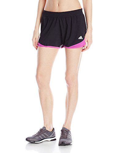 Adidas Performance Womens Uppercut Woven Shorts Blackflash Pink S15