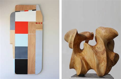 Introducing Original Art For White And Wood Interiors