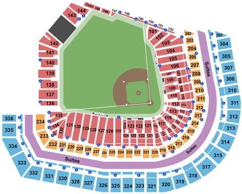 Oracle Park Seating Chart Rows Seats And Club Seats