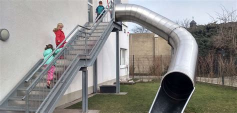 Spiral Plastic Tube Playground Slide Fully Transparent Clear Slide For