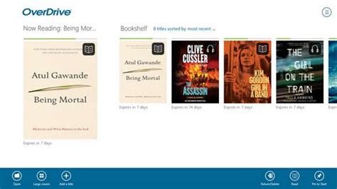 Overdrive Library Ebooks And Audiobooks Windows Apps On Microsoft Store
