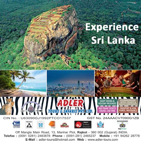 Experience Sri Lanka Sri Lanka Tour Packages Holiday Packaging