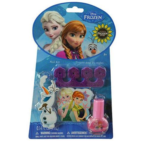 Disney Frozen Elsa Anna And Olaf Nail Kit And Pedicure Set Nail Kit