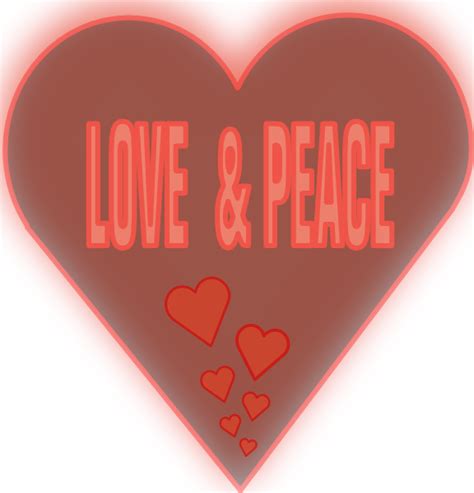Peace And Love Clip Art