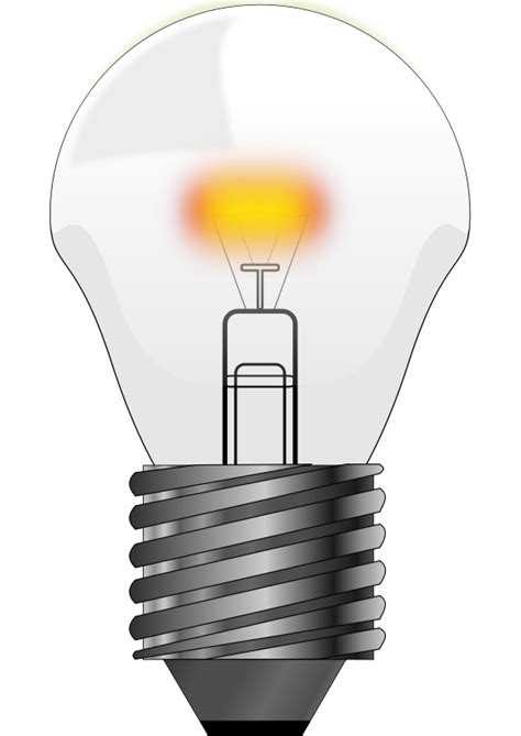 Image Of Clip Art Bulb 1 Led Light Bulb Clipart Free Clip Art