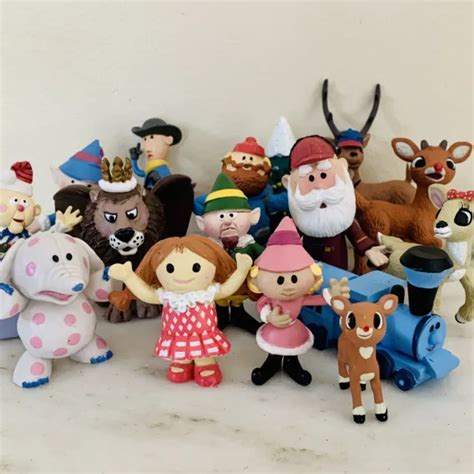 Rudolph The Red Nosed Reindeer Island Of Misfit Toys Figures Figurines Lot Of Picclick