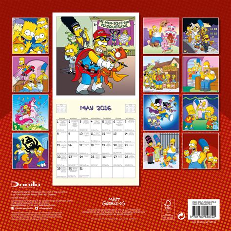 The Simpsons 2023 Wall Calendar