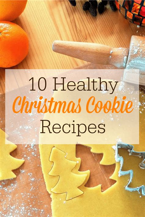 10 Healthy Christmas Cookie Recipes