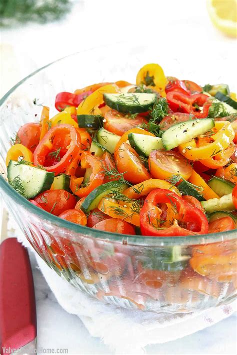 Super Easy Bell Pepper Salad Ready In Only 15 Minutes