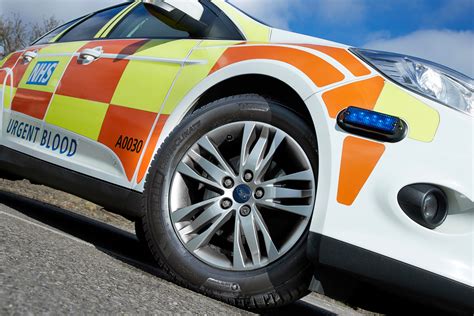 Nhs Blood And Transplant Treads Confidently With Michelin Crossclimate