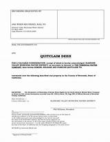 How To File Quit Claim Deed In California