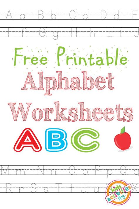 Printable Abc Letters Preschool