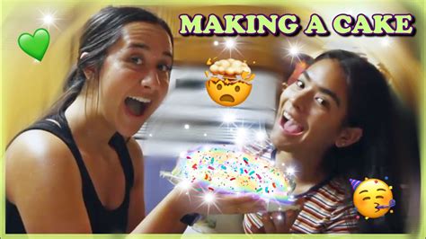 Making A Cake Vlog Youtube