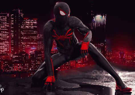 2560x1800 Spider Man Red And Black Suit Art 2560x1800 Resolution