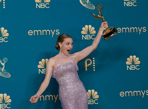 Amanda Seyfried shines bright as her first Primetime Emmy Award in