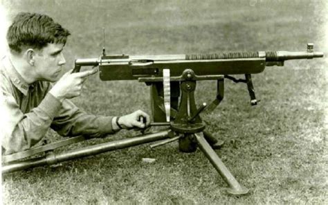 Colt Browning M1895 War Education