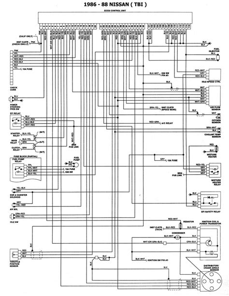 Diagrama Electrico Nissan Sentra 98