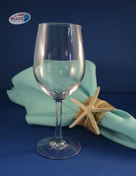 Acrylic Gourmet Wine Glass 12oz In Glassware At Ellco Rentals Event Equipment And Wedding