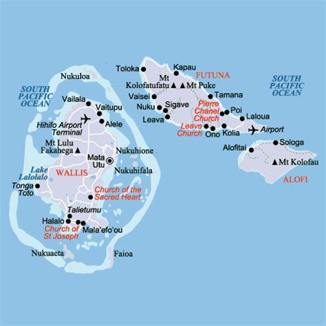 Cartes Des Iles Wallis Et Futuna Encyclopédie Globale