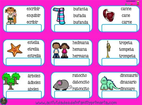 Tarjetas Para Trabajar Las Dislalias Aprender Jugando